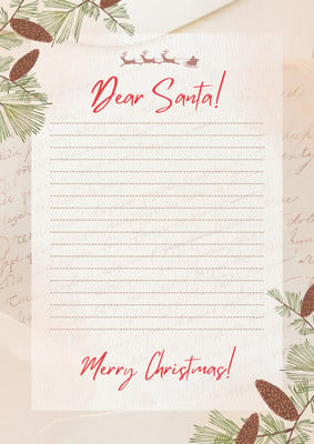 Free Printable Santa Letter Templates You Can Customize 