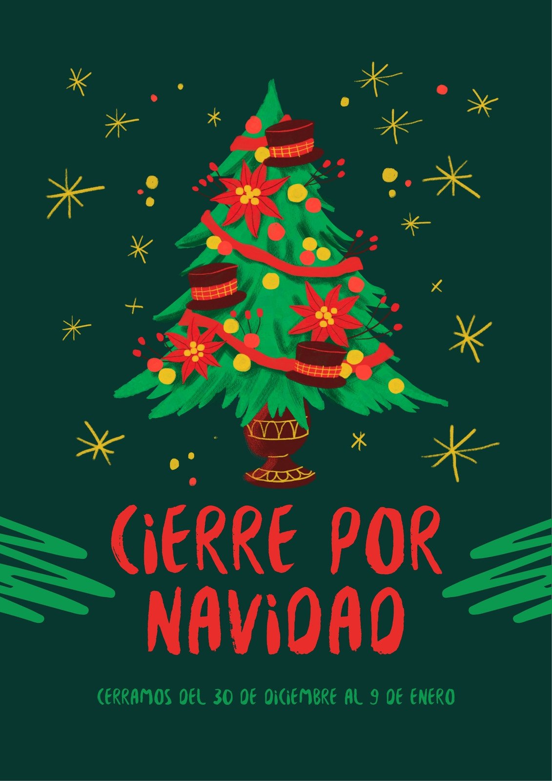 Plantillas de arbol de navidad gratis y personalizables - Canva