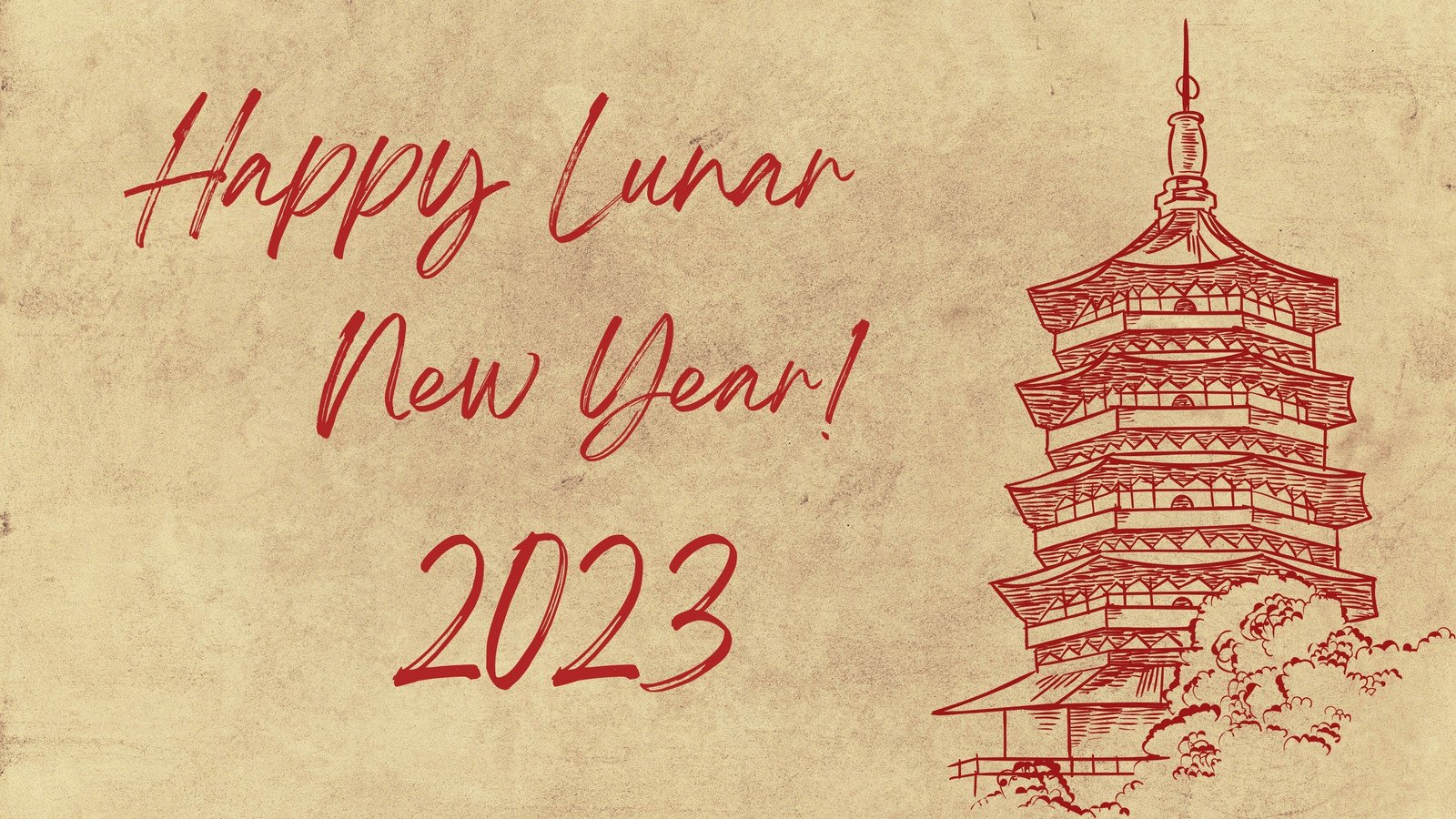 Happy chinese new year 2023 group little rabbit Vector Image