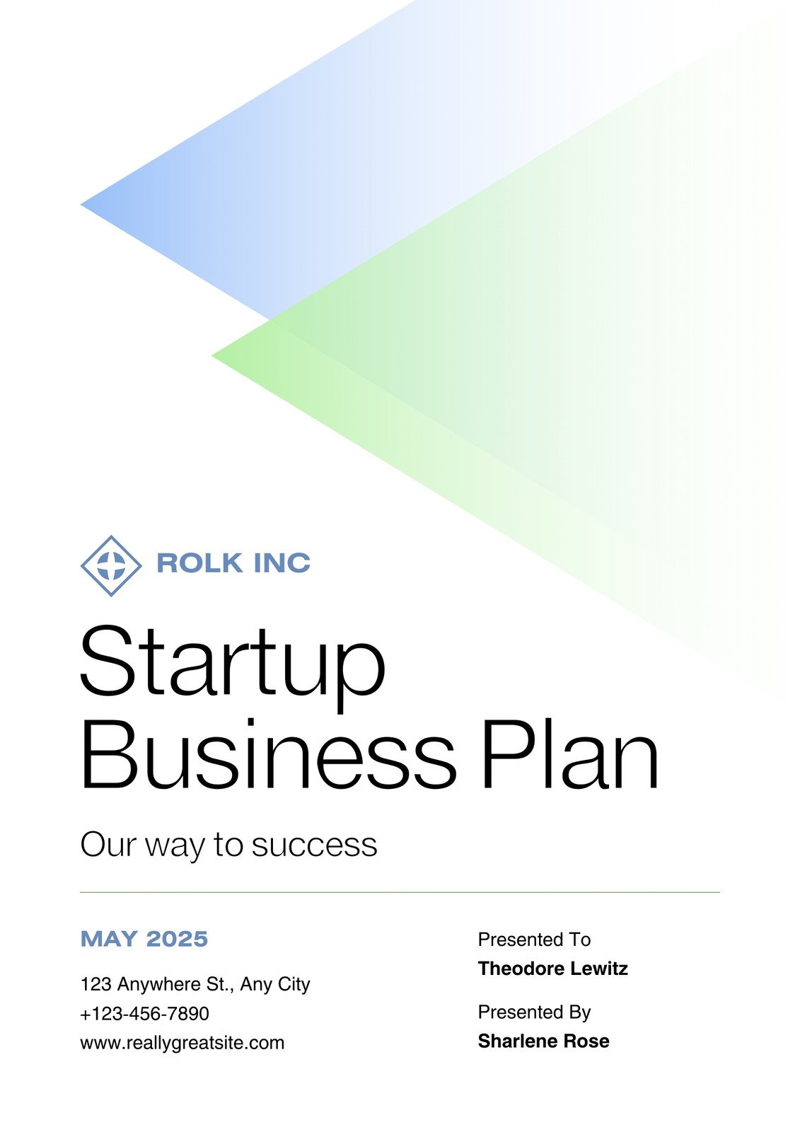 Free Business Plan Templates for Startups & Businesses