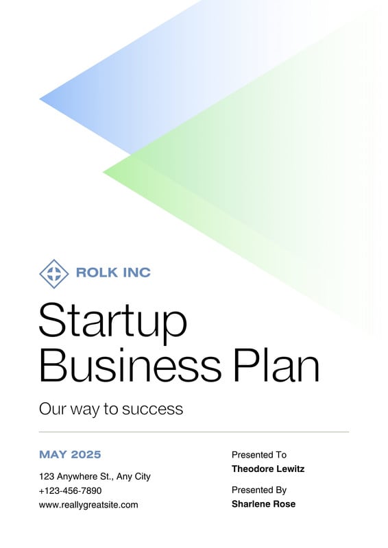 startup business plan software