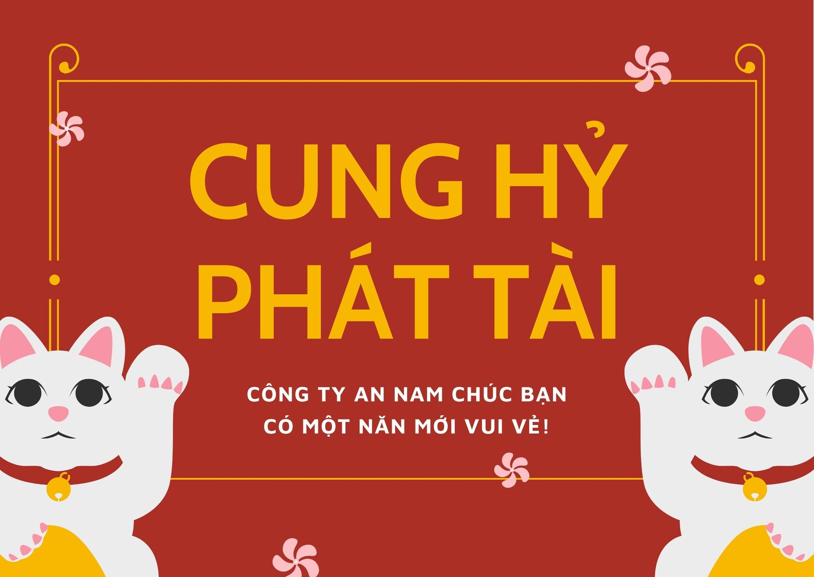 Thiệp chúc tết là một phần không thể thiếu trong lễ hội Tết của người Việt Nam. Đến với chúng tôi, bạn sẽ được trải nghiệm những thiệp chúc tết đặc biệt, được thiết kế từ tâm huyết và chăm chút tỉ mỉ từng chi tiết. Hãy cùng chúng tôi chào đón một mùa xuân mới nhiều niềm vui và tràn đầy may mắn.
