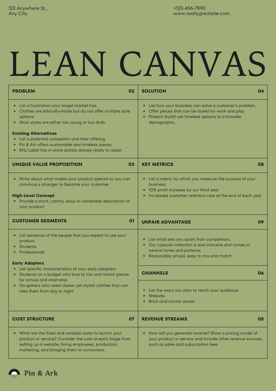Customize 15+ Clothing Business Plans Templates Online Canva