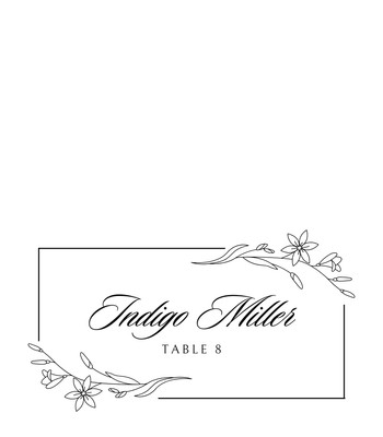 Wedding Place Cards-Vintage Place Card Designs-Vintage Escort Cards-Vintage  Wedding Logos-Custom Monograms