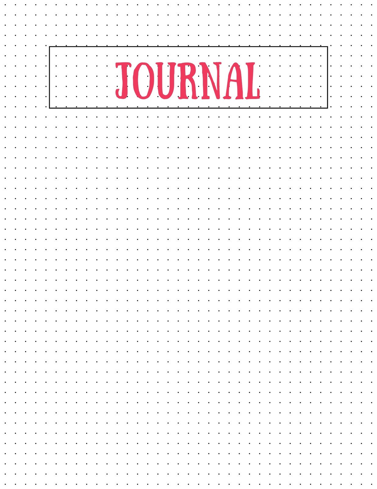 2024 PreMade Colored Digital Bullet Dotted Journal Planner, Instant  Download Digital BUJO