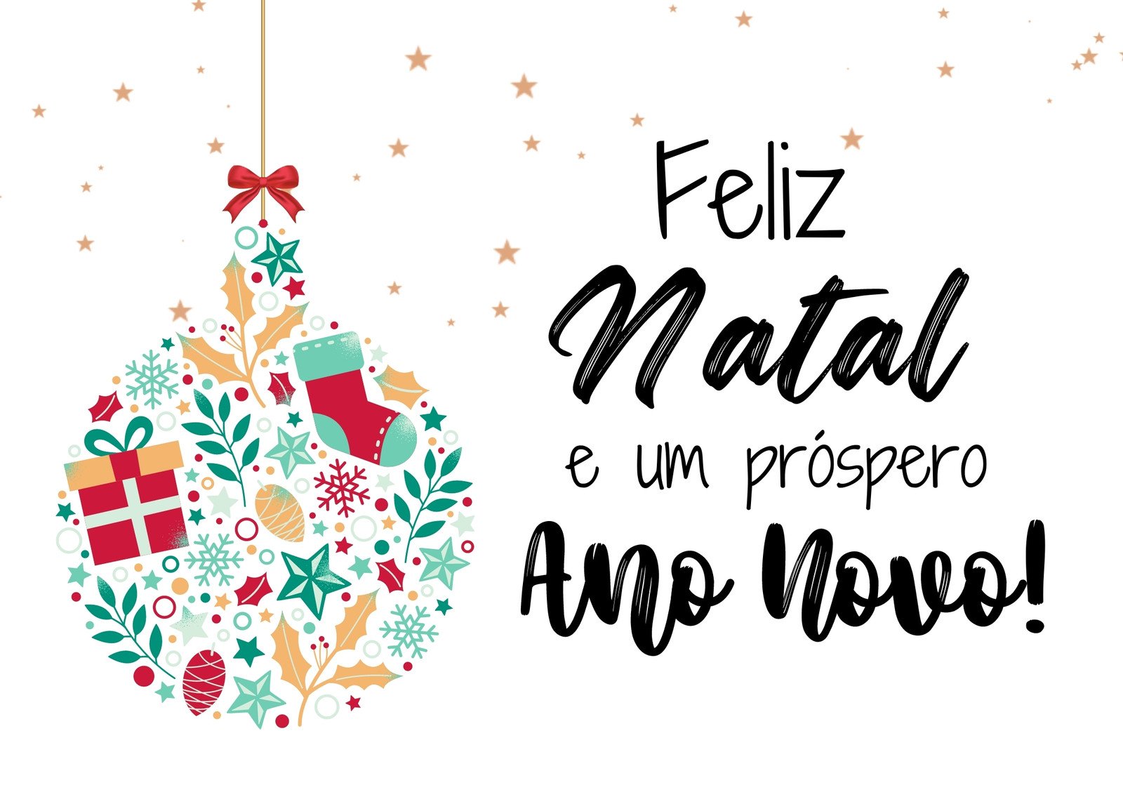 Feliz natal e um próspero ano novo de 2024