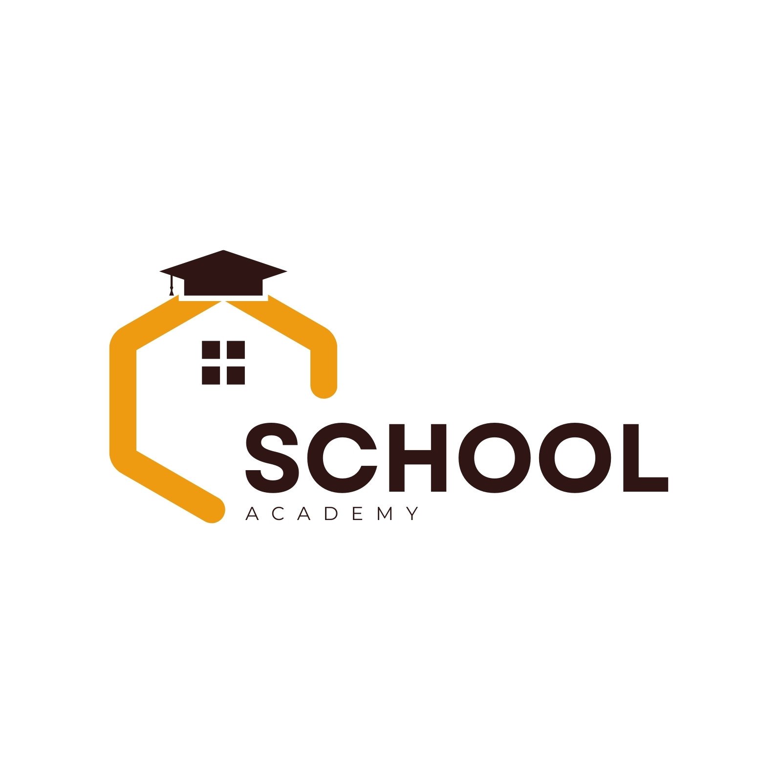 Logo template for children's business, kindergarten, school, training  35082942 Vector Art at Vecteezy