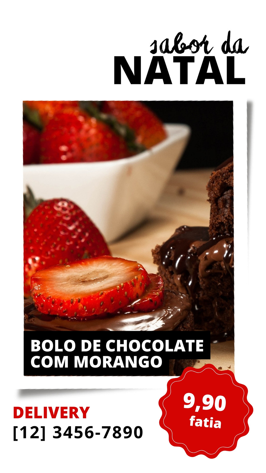 Design PNG E SVG De Bolo De Morango Com Recheio Para Camisetas