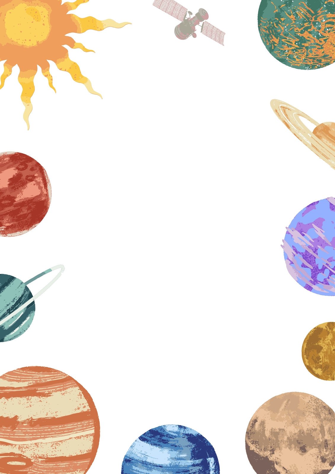 solar system backgrounds for powerpoint