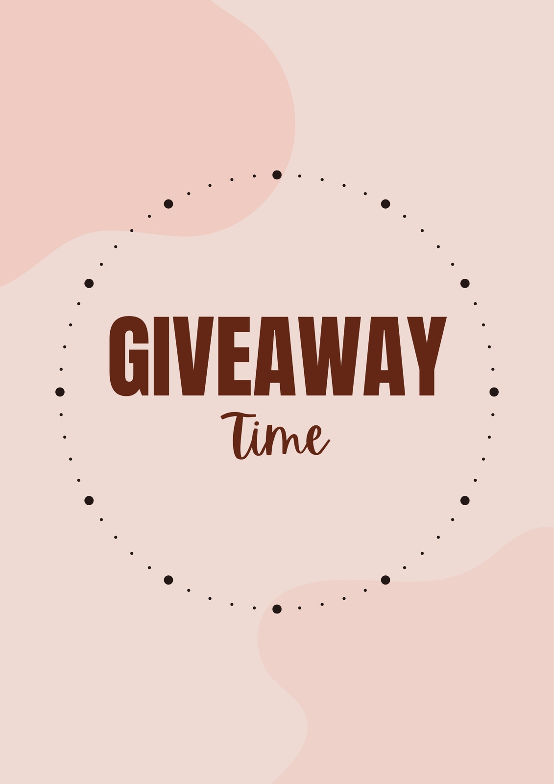 Free and customizable giveaway templates