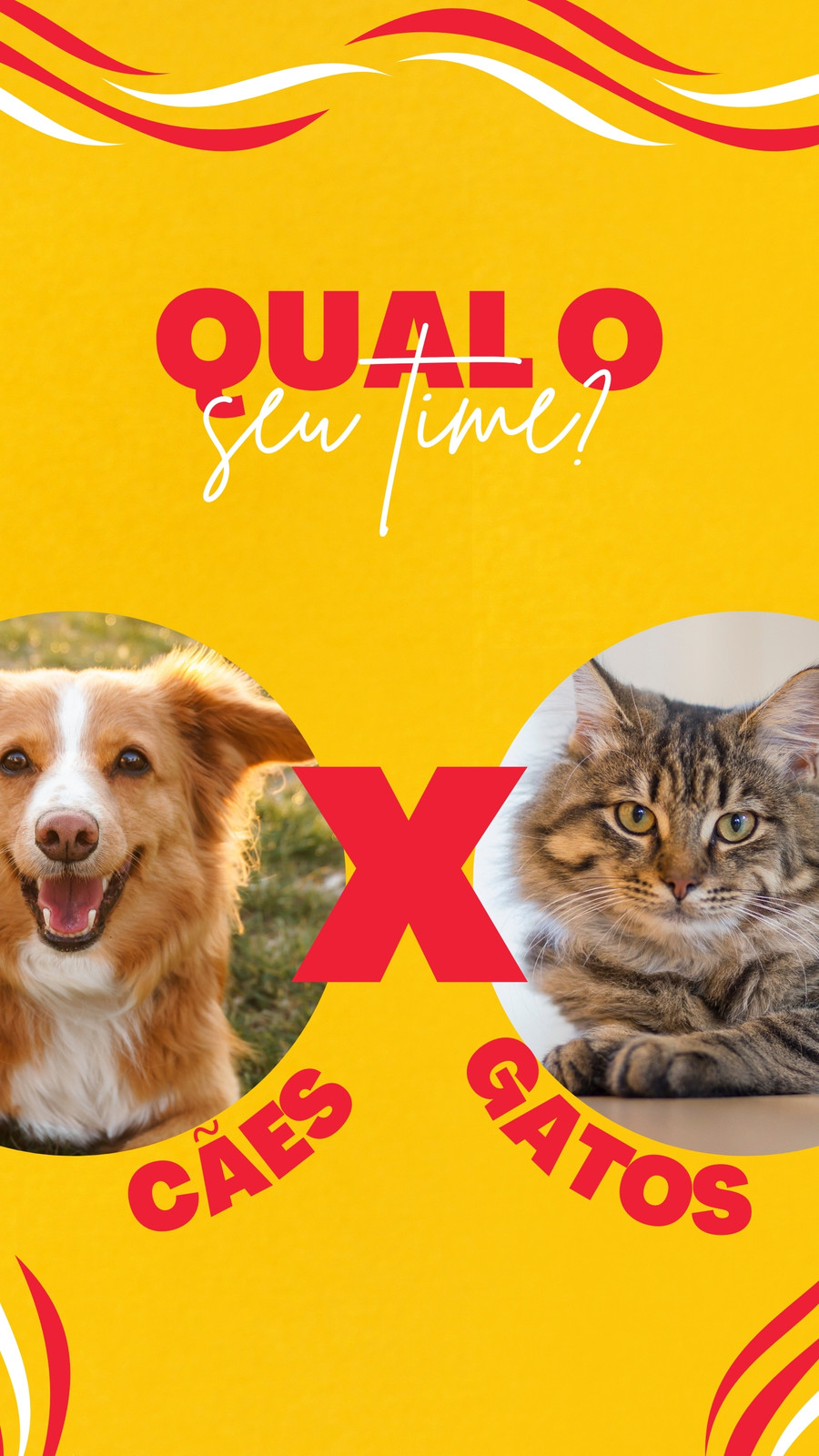Logotipo fofinho da petshop com gato e cachorro