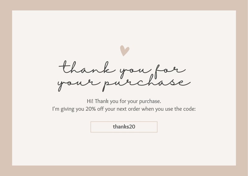 Page 3 - Printable, customizable thank you card templates | Canva