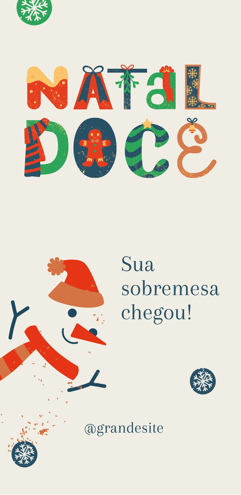 Modelos gratuitos e personalizáveis de Natal - Canva