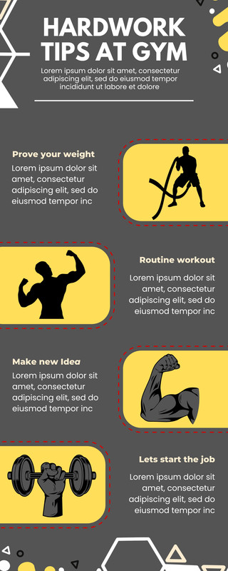 Customize 104+ Fitness Infographic Templates Online - Canva