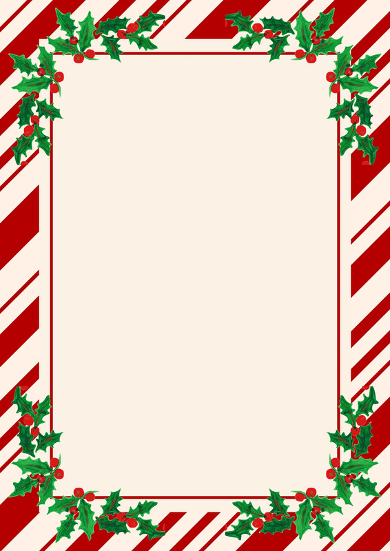 Free and customizable christmas templates