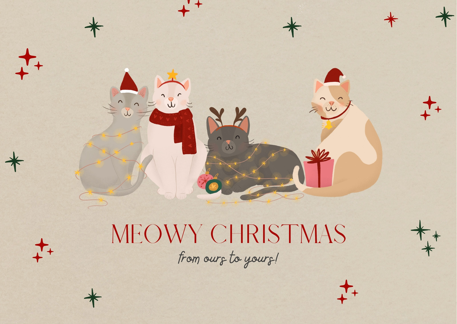 Customize 476+ Cute Christmas Card Templates Online - Canva