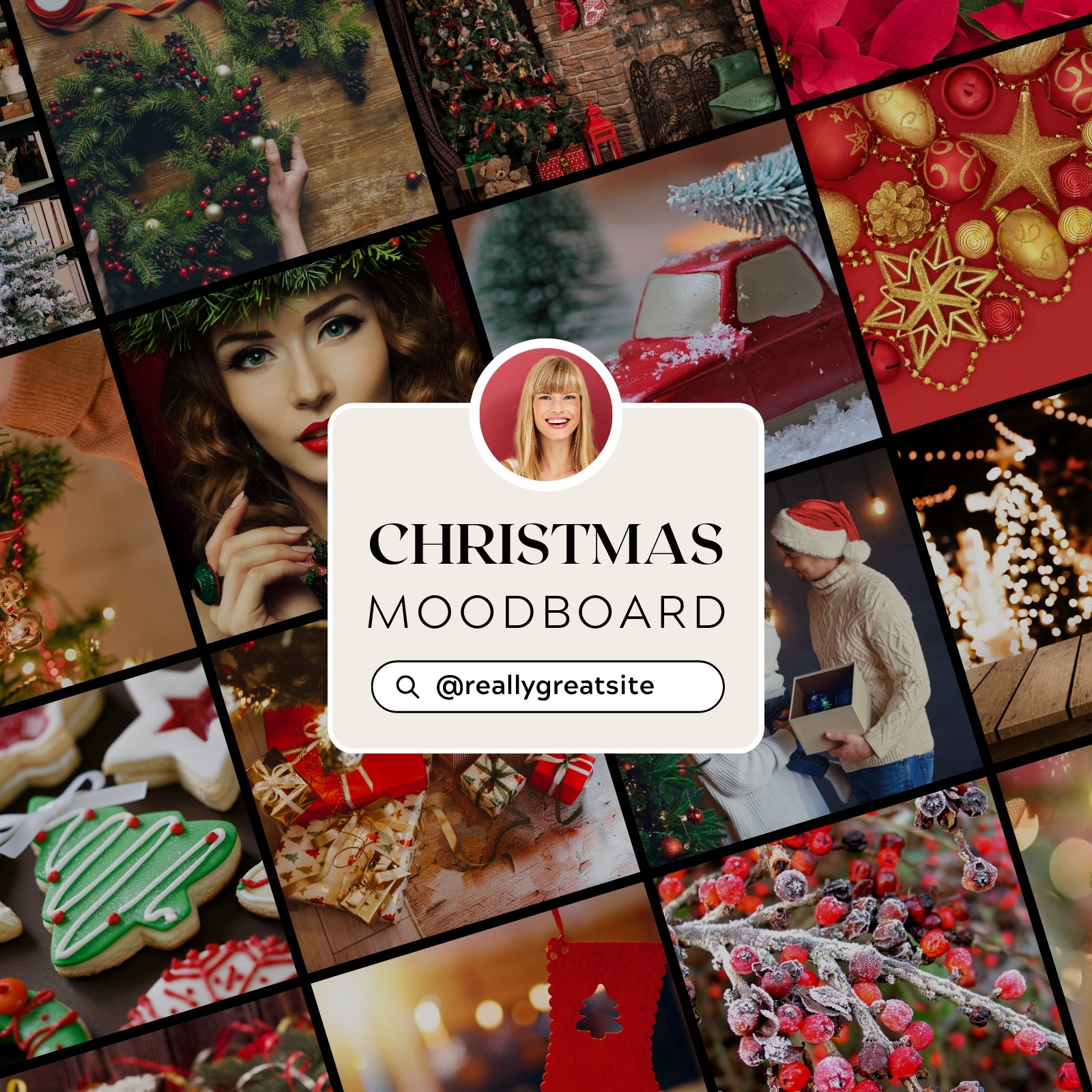 20+ Christmas Collage Aesthetic Ideas : Christmas Market 1 - Fab Mood