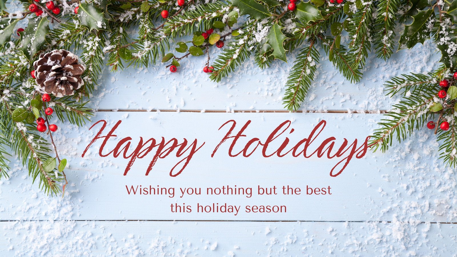 happy holidays facebook covers