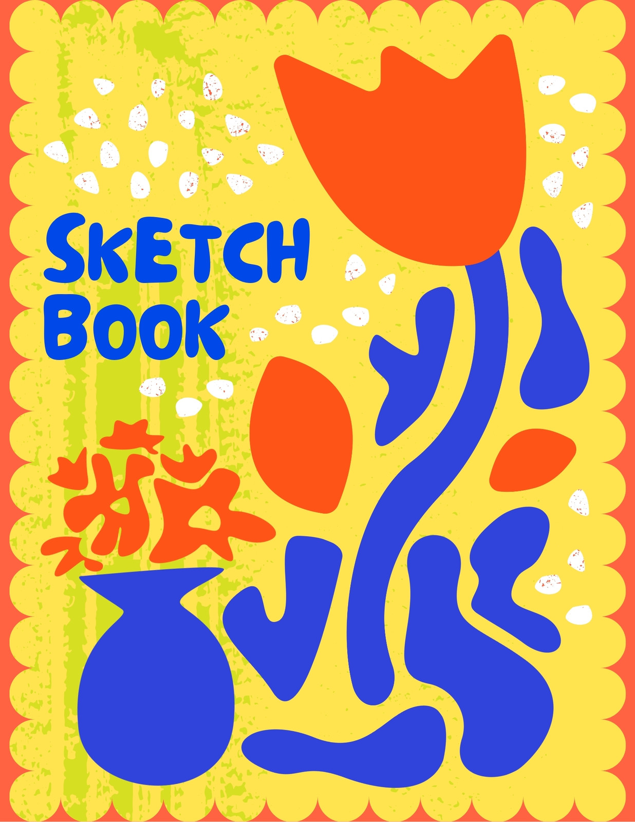 Sketch Book: Floral Deer Themed Personalized Artist Sketchbook For Drawing  and Creative Doodling (Paperback)