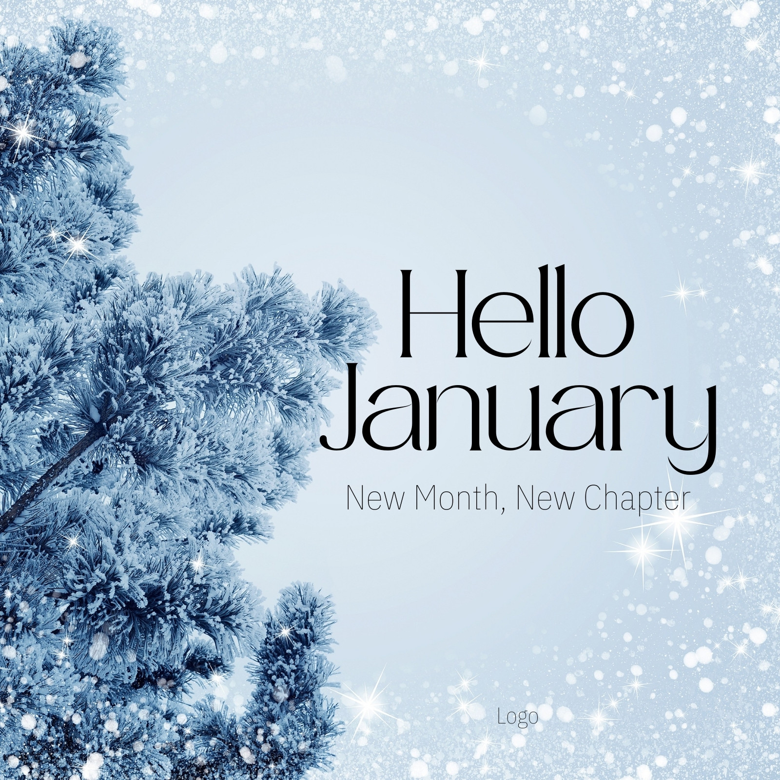 Hello January Wallpaper