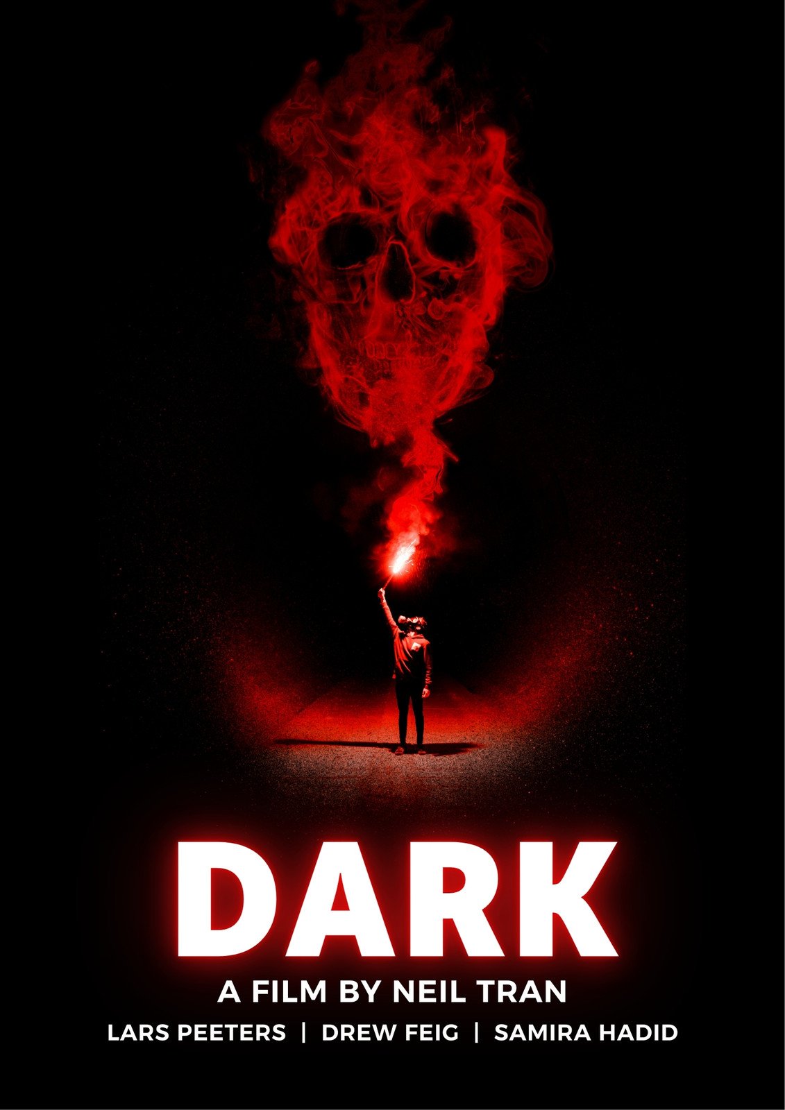 Red And Black Horror Movie Poster