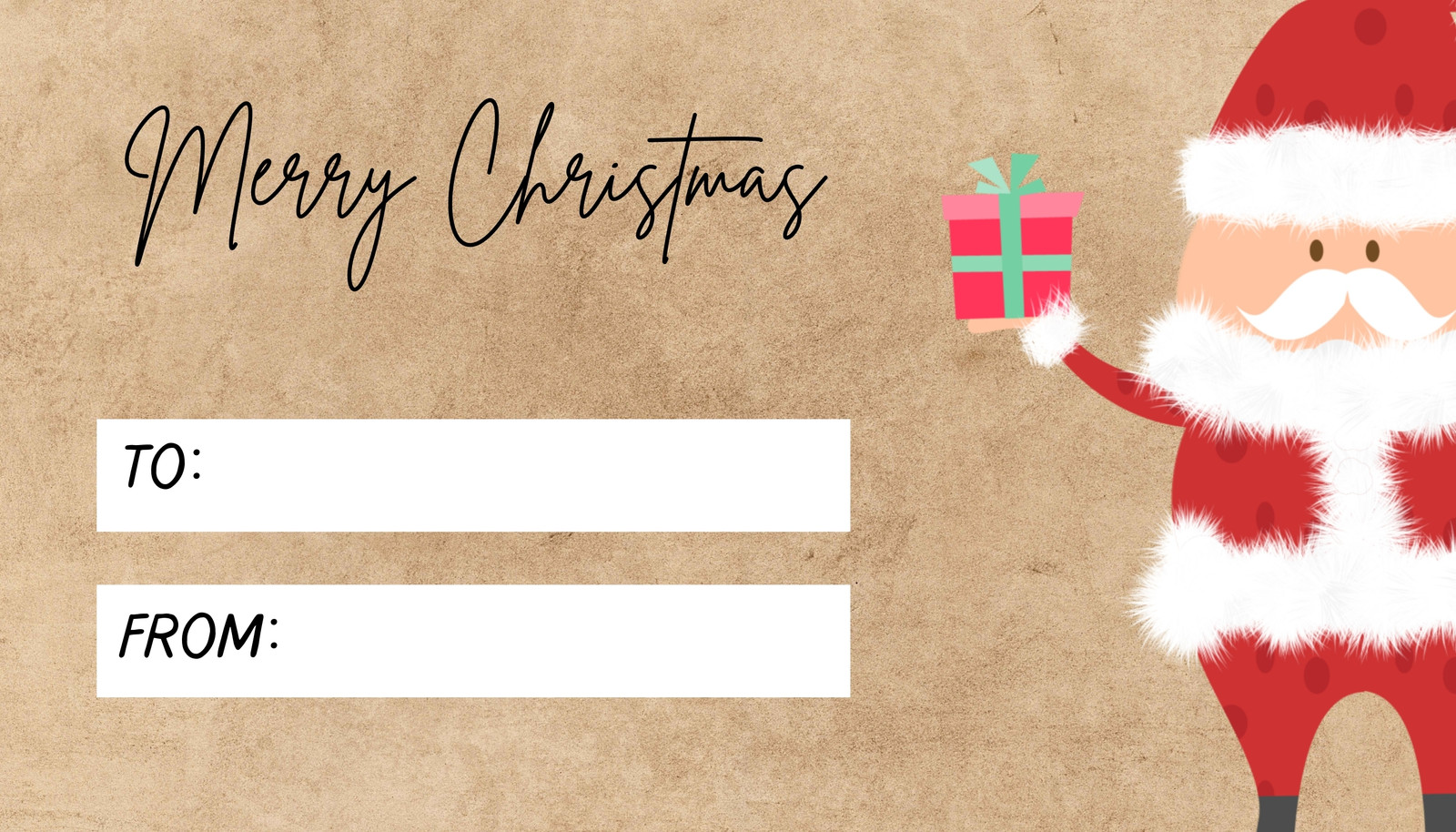 Free Printable Christmas Gift Tags in Brown  Free printable christmas gift  tags, Christmas gift tags printable, Christmas gift tags