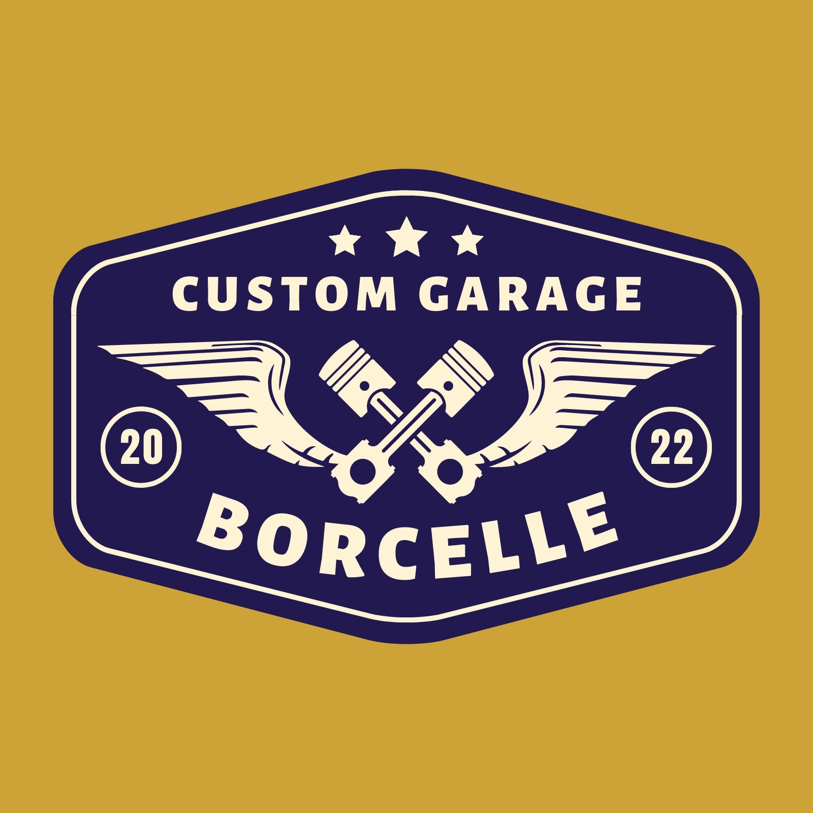 vintage mechanic logo