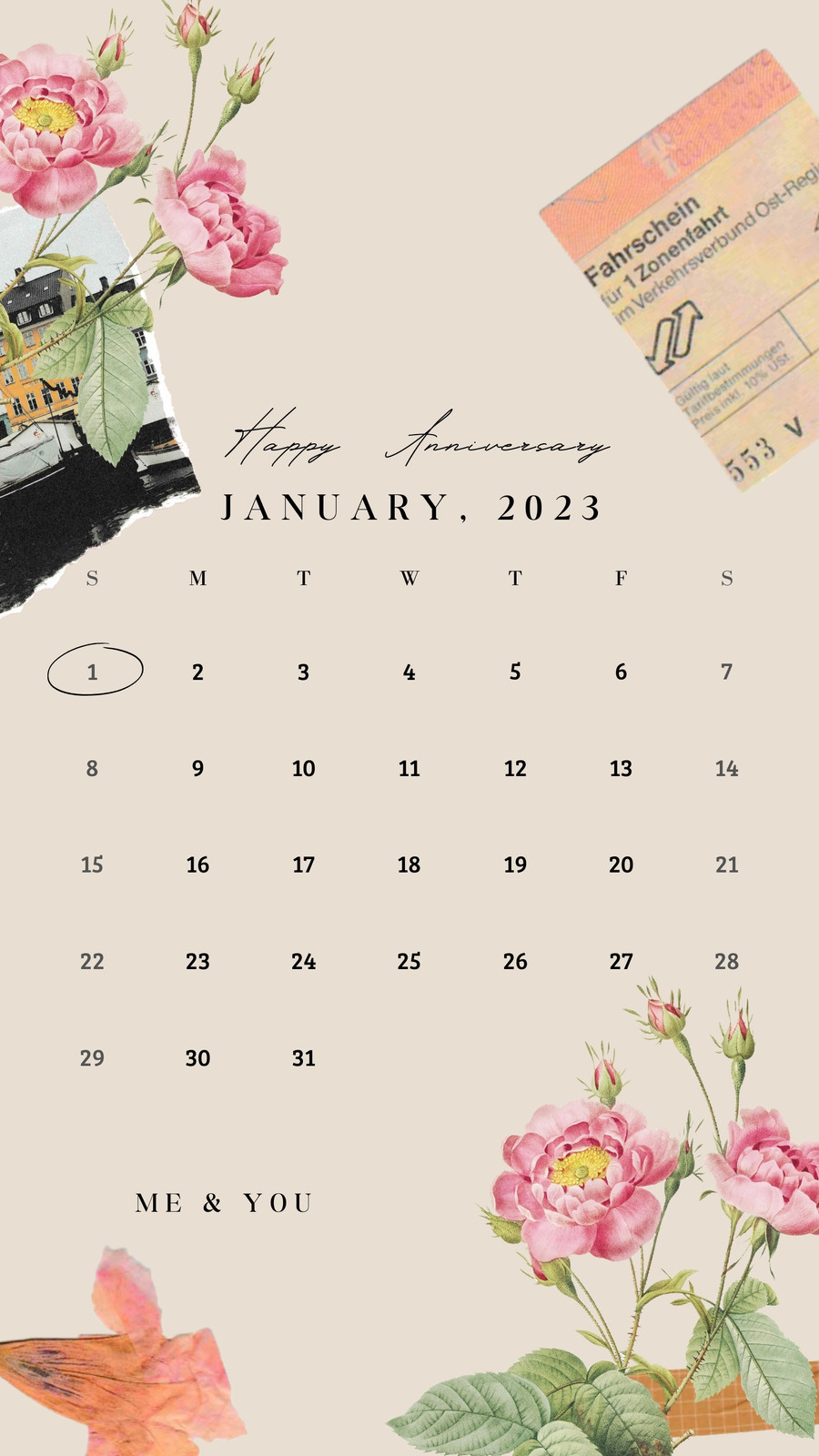 Free January 2023 Calendar Wallpapers  Desktop  Mobile