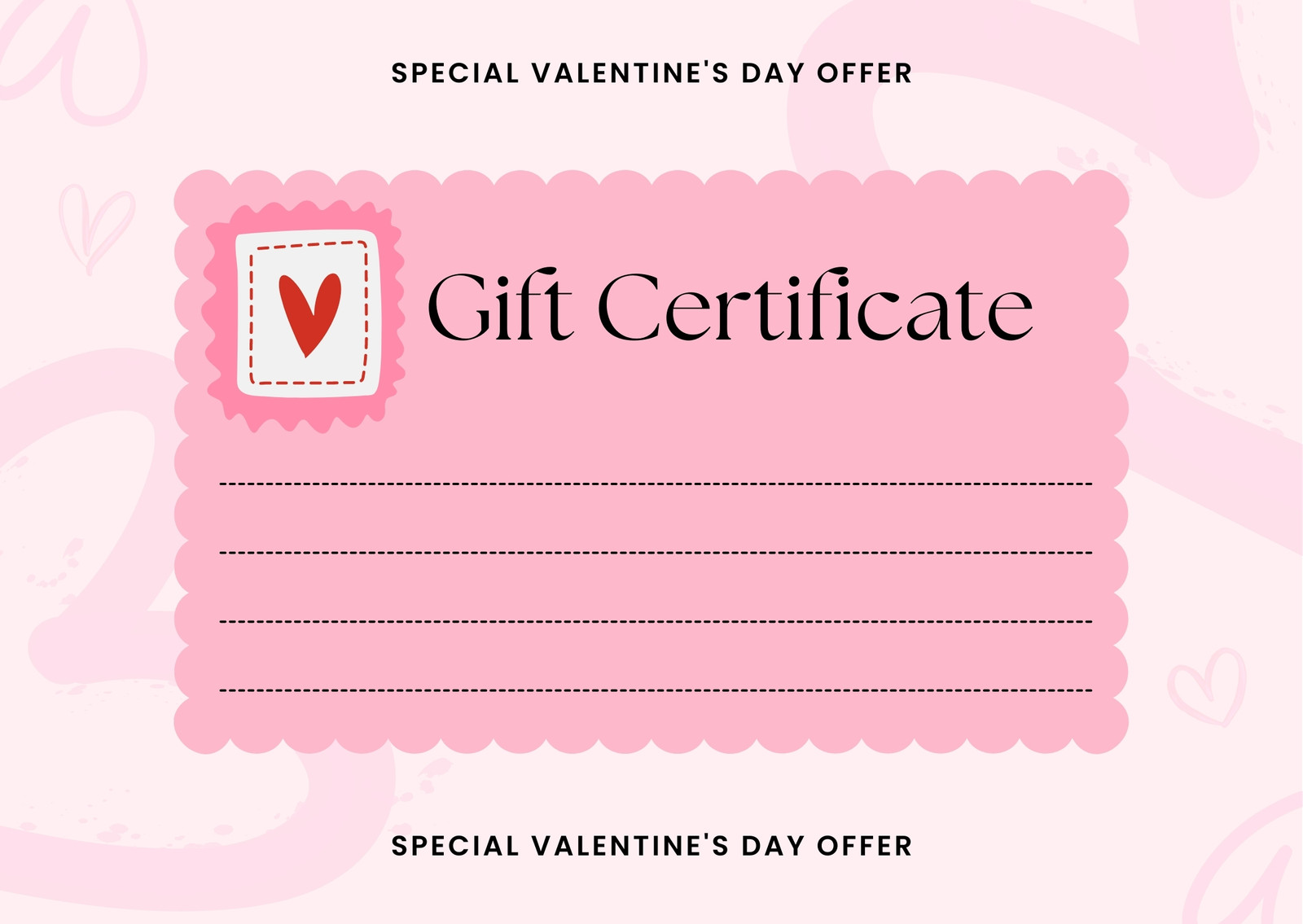 Gift Certificates - Deal of the Day