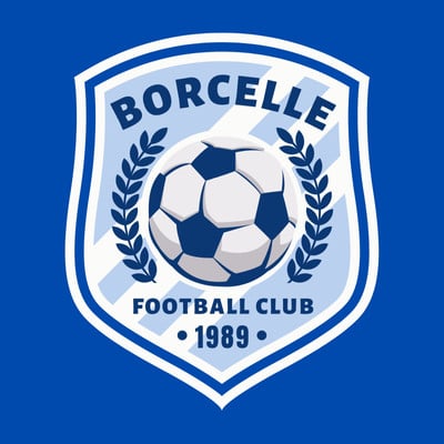 Sports logo design, Badge logo, Anniversary logo