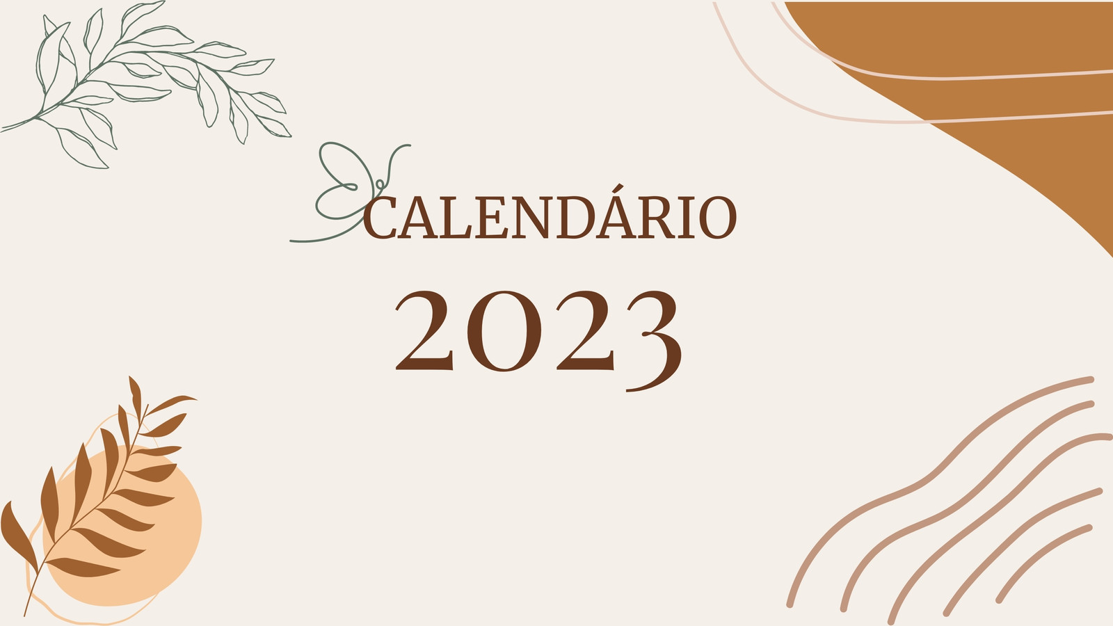 Calendário 2024 com feriados para imprimir: veja como baixar no Canva