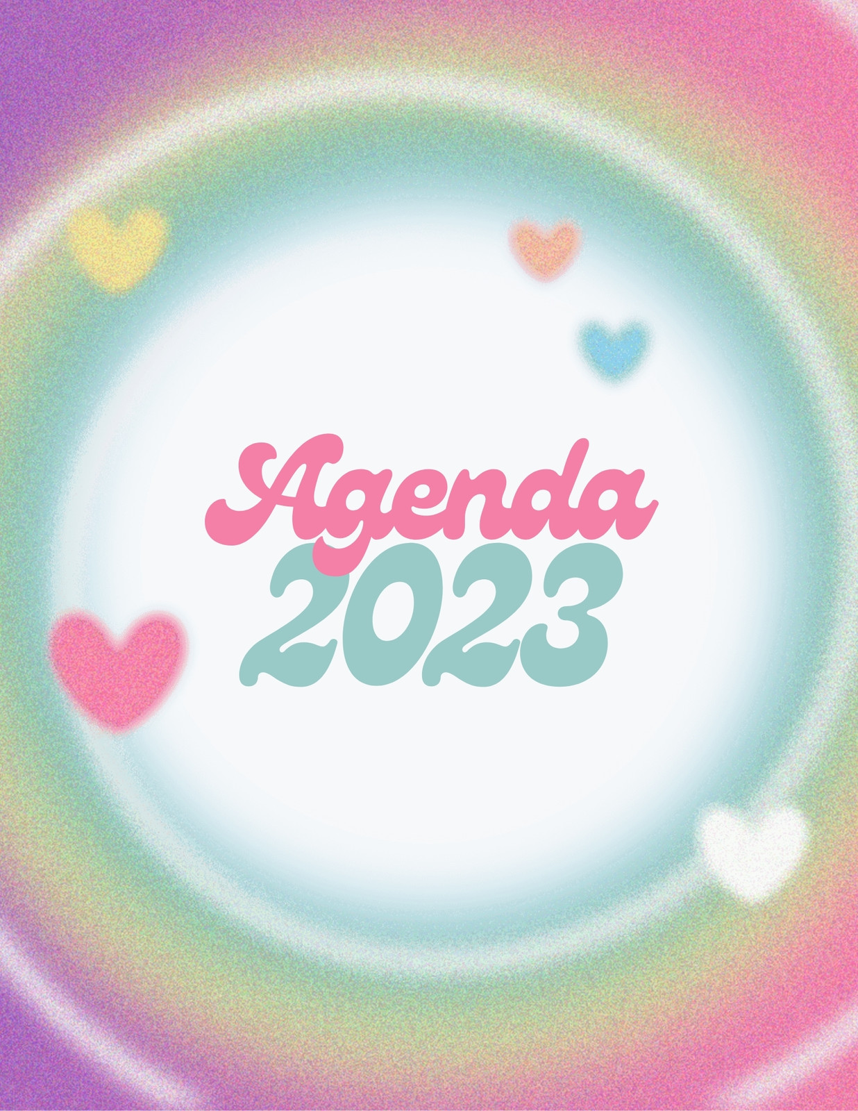 Portada Agenda 2023 Gradiente Rosa