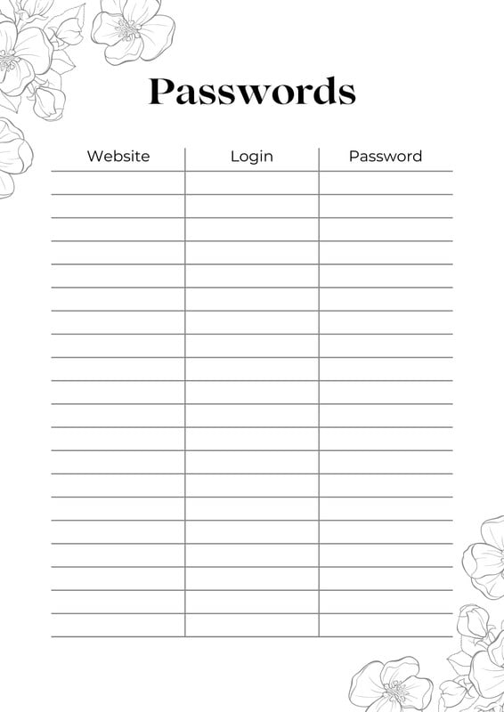 Free, printable, customizable personal planner templates | Canva