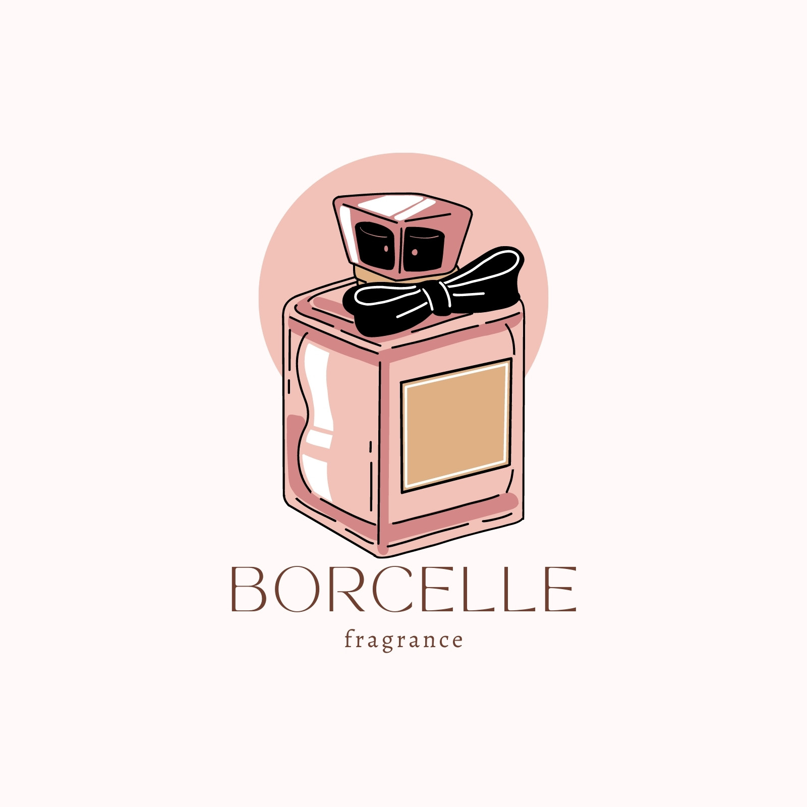 hipster bottle perfume luxury logo – MasterBundles