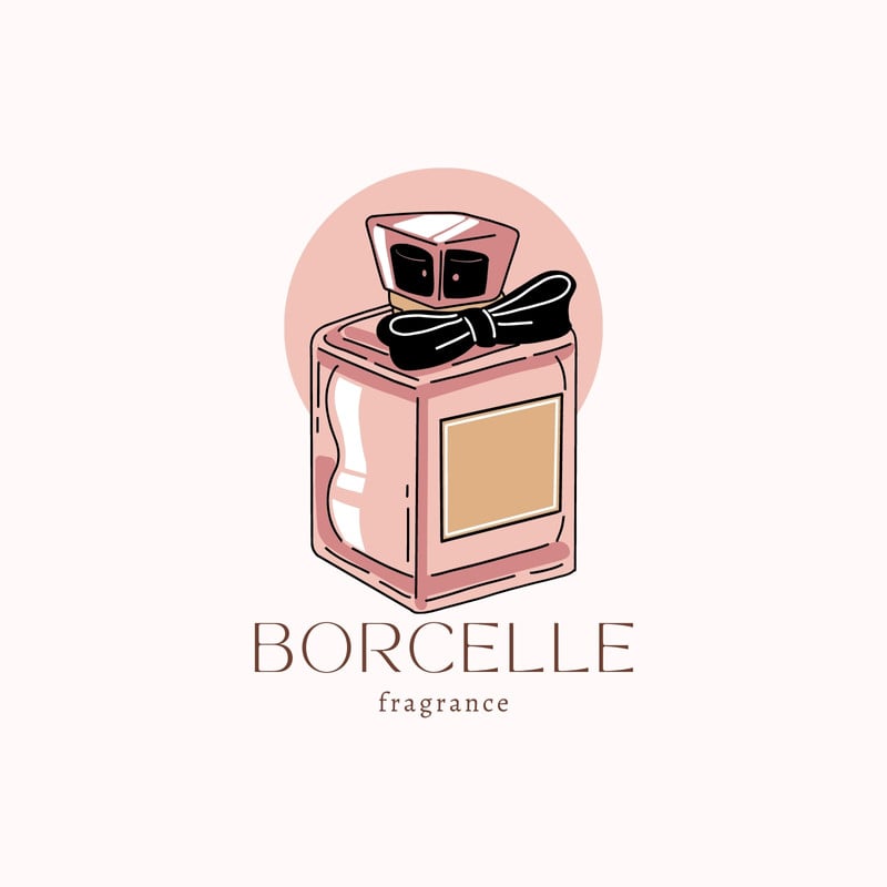 Luxury Perfume Bottle Drawings - Custom Illustration and Design