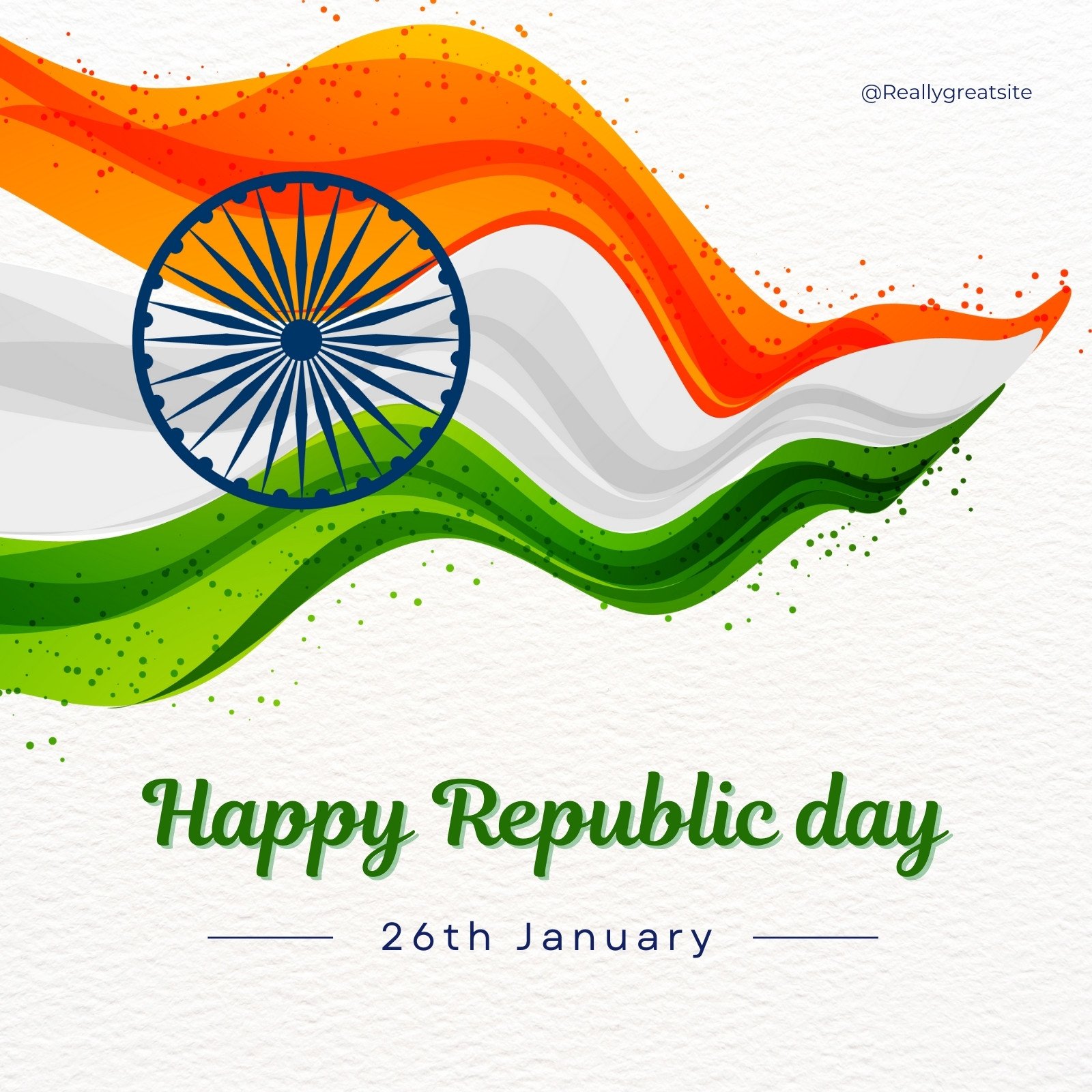 Happy Republic Day Vector - FREE Vector Design - Cdr, Ai, EPS, PNG, SVG
