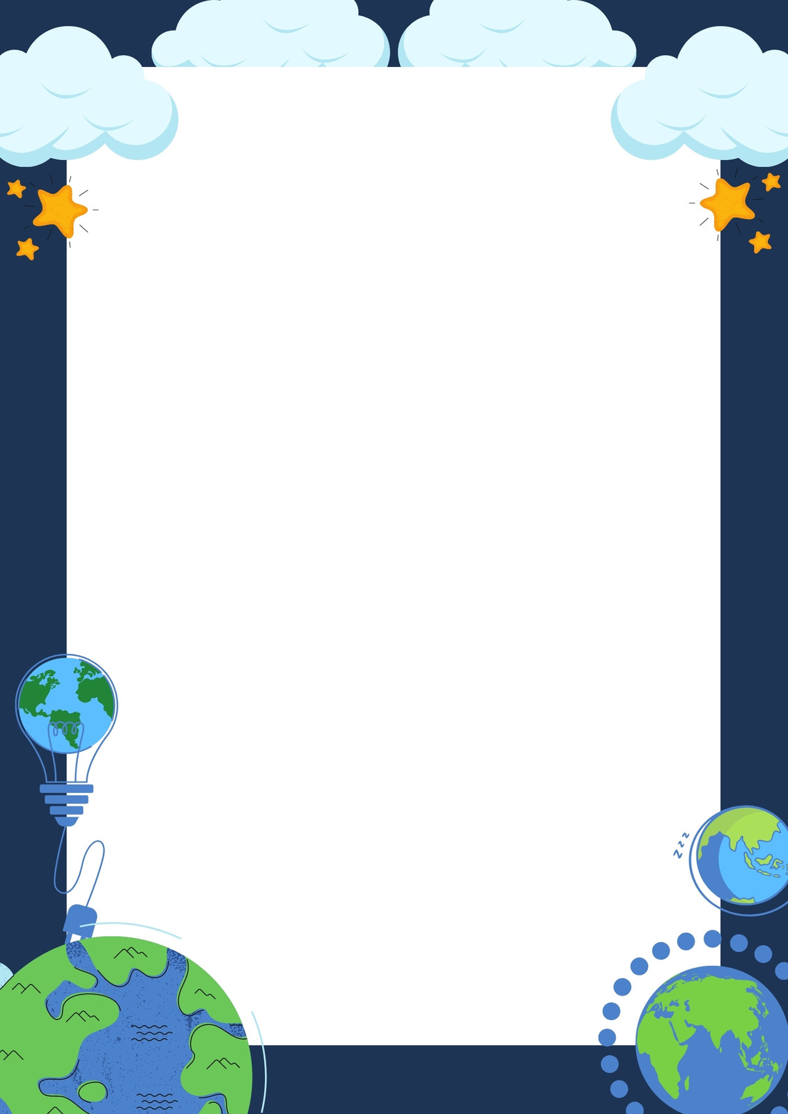 earth page border