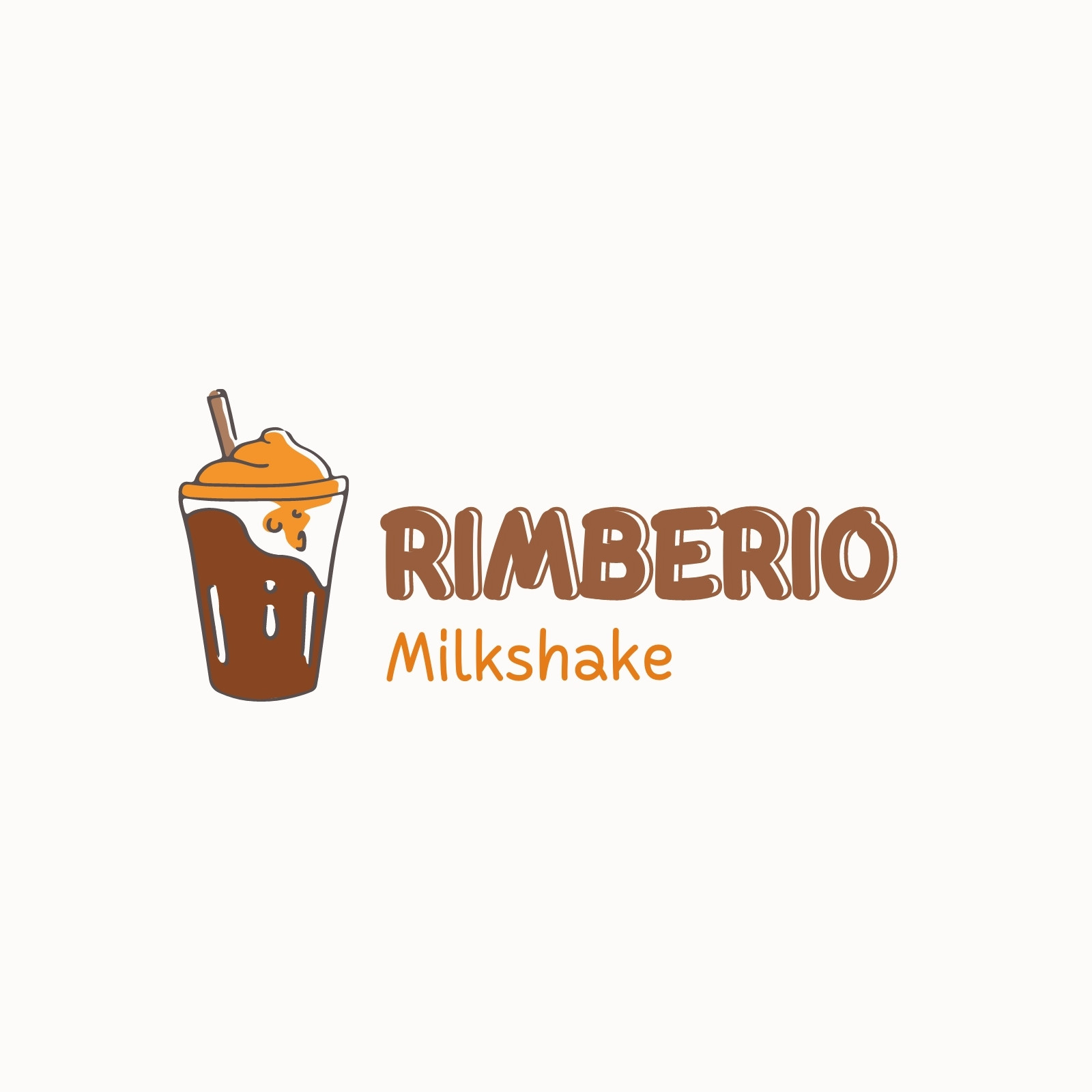 Milkshake Logo by Daniel Pidcock on Dribbble