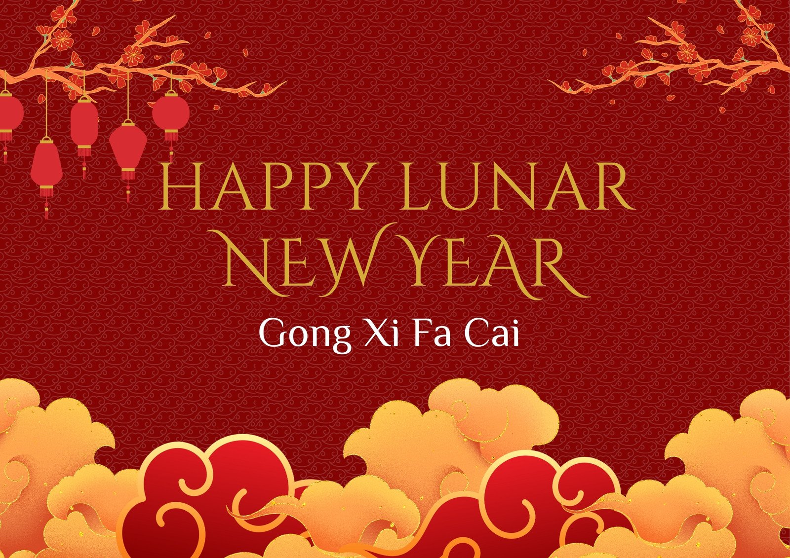 Chinese New Year 2023 Flyer Template