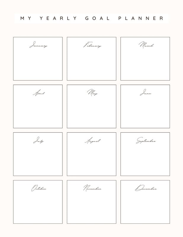 Free, custom, printable aesthetic planner templates | Canva