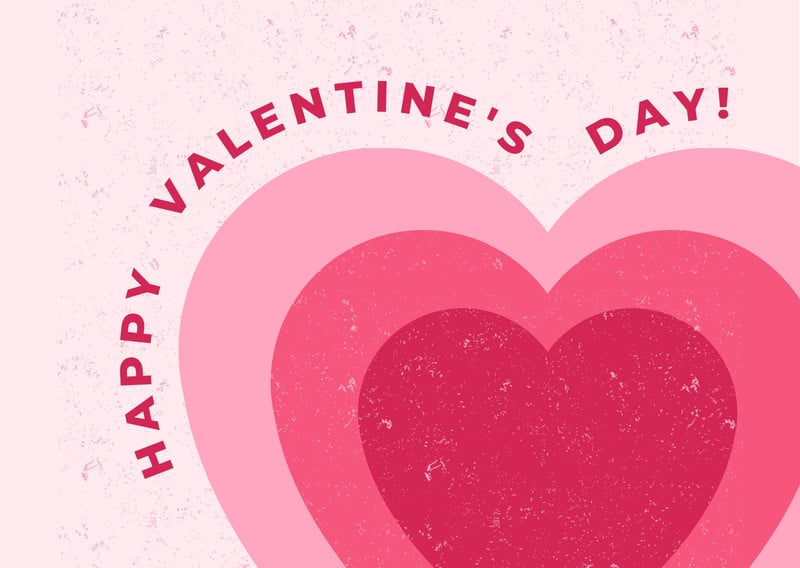 Adorable Valentine Postcards - Free Printables Heart Cards