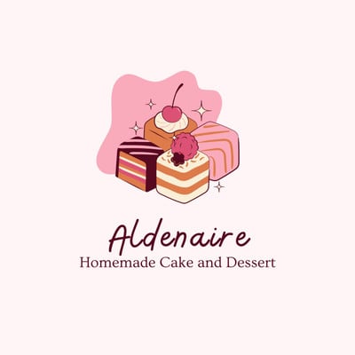 Creative Drawing Cake Logo Logo Design Elements | AI Free Download - Pikbest