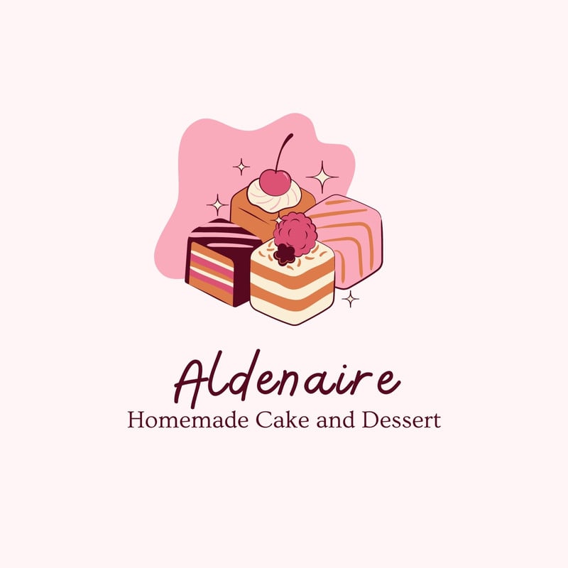 Cake Bakery Logo Template