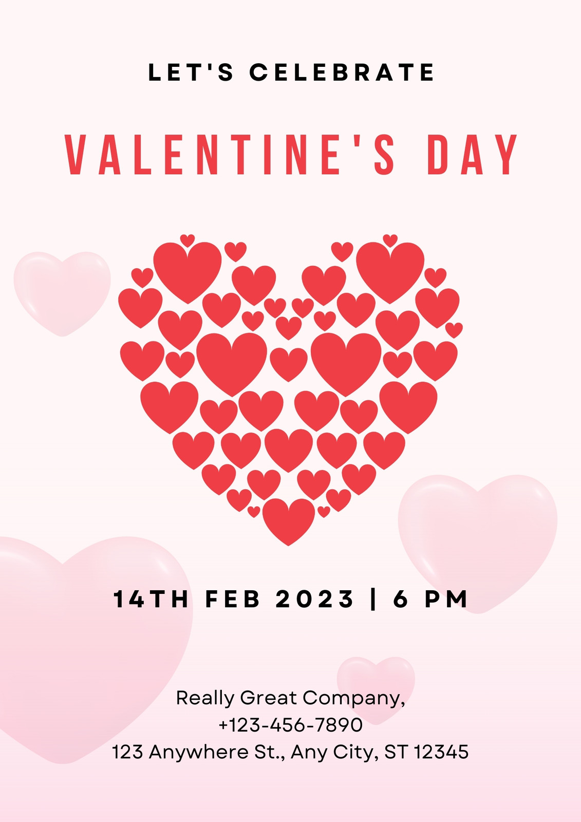 Happy Valentine's Day 2023 Template