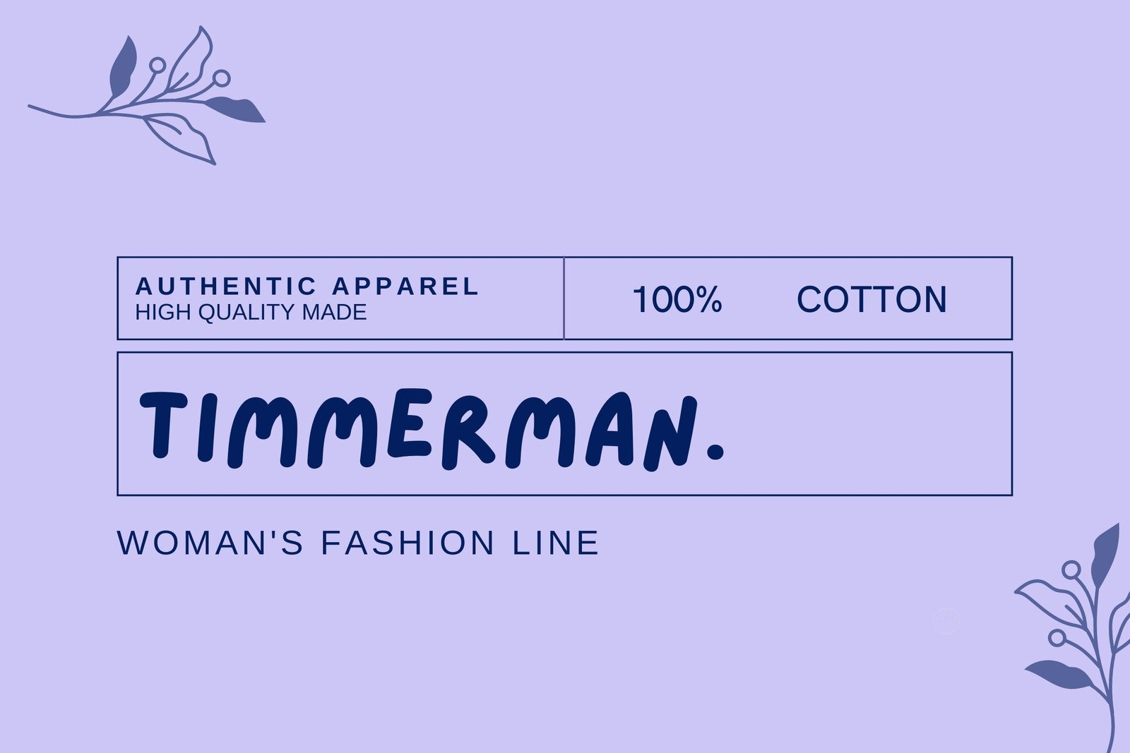 Page 4 - Free printable, customizable clothing label templates