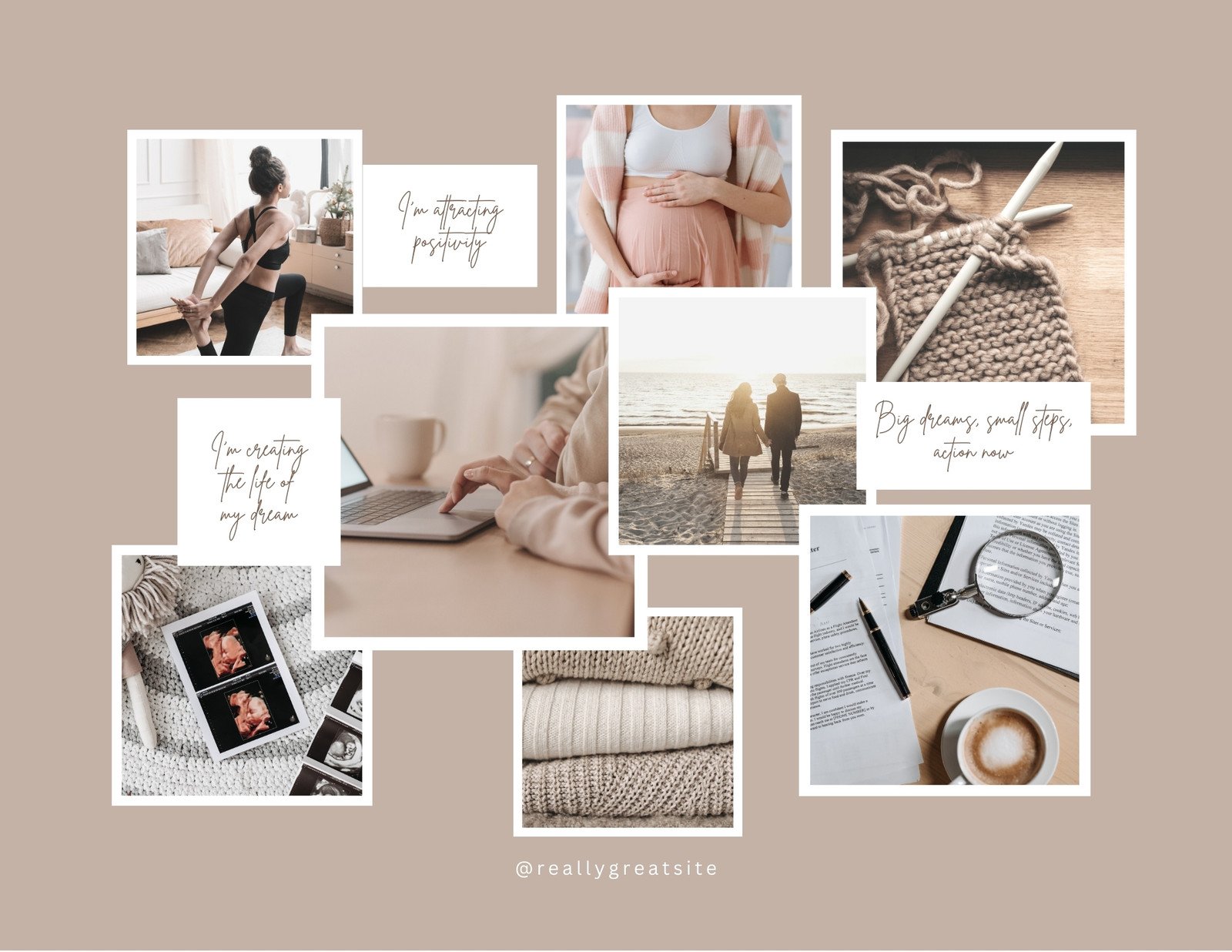 Coffee table book templates