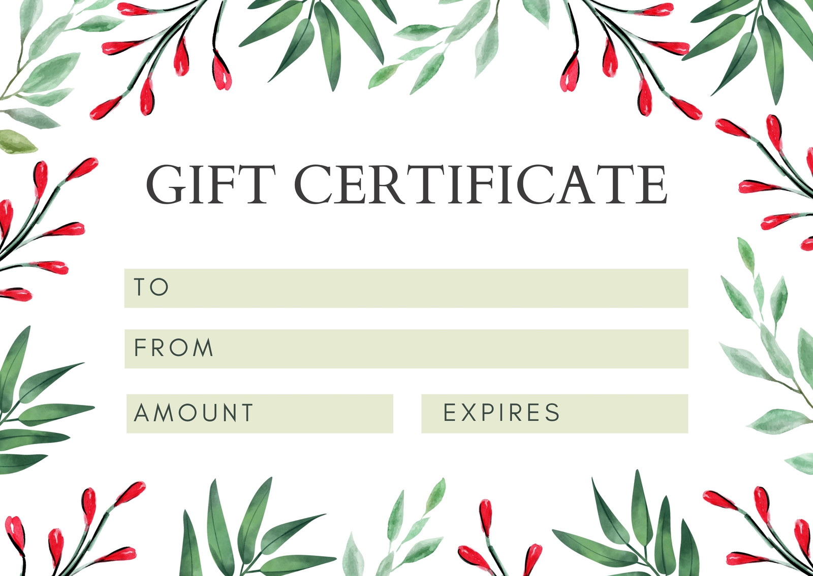 Canva Gift Certificate Template 15 Gráfico por Mycreativee