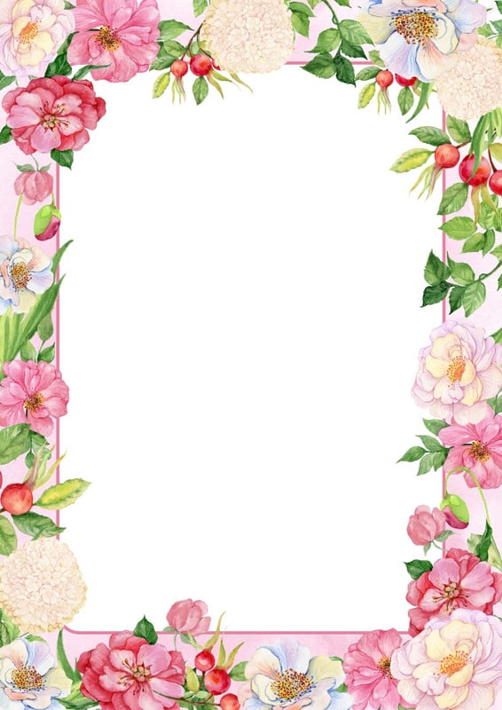 Page 5 - Customize 3,557+ Flower Page Border Templates Online - Canva