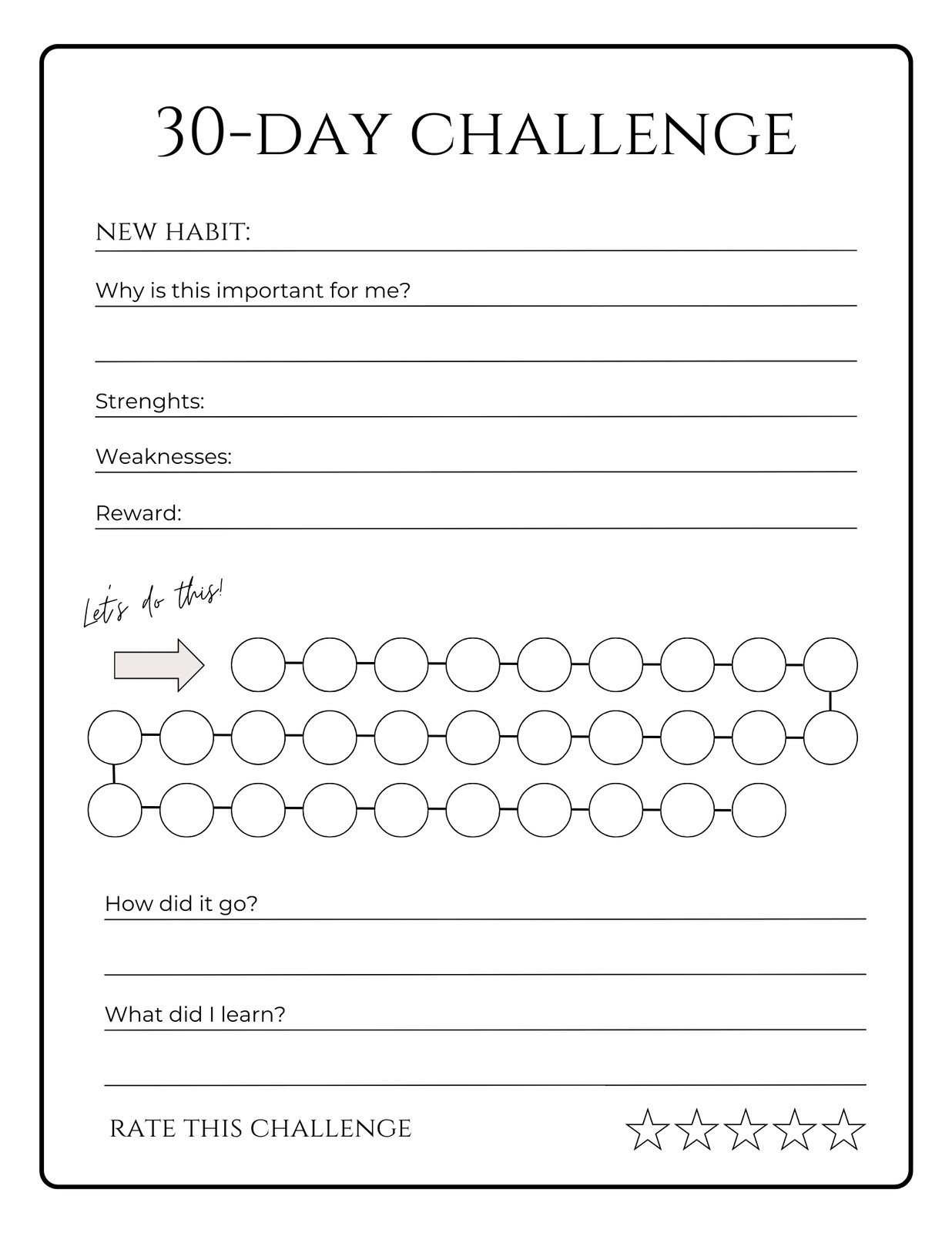 Free editable and printable journal templates