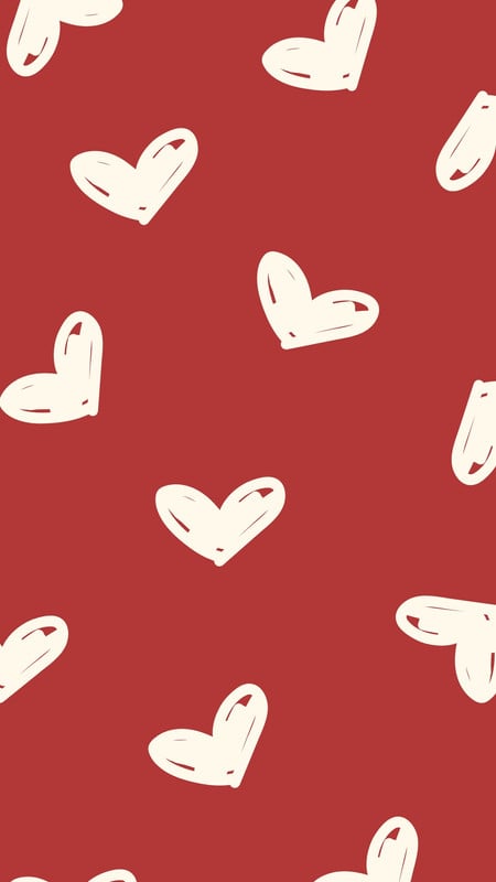 red heart background tumblr